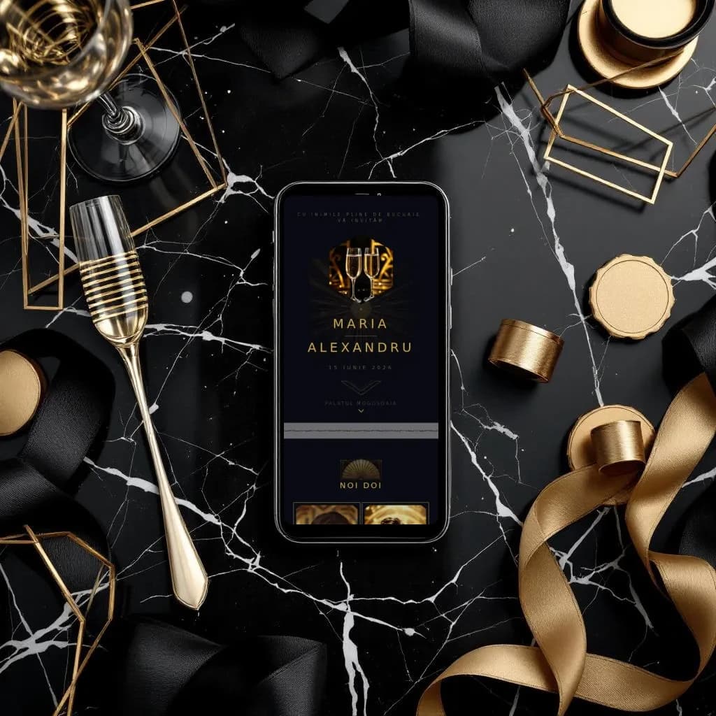 Deco — model de invitație