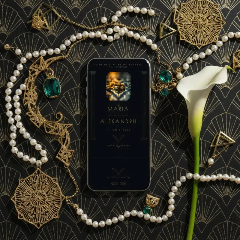 Deco — model de invitație